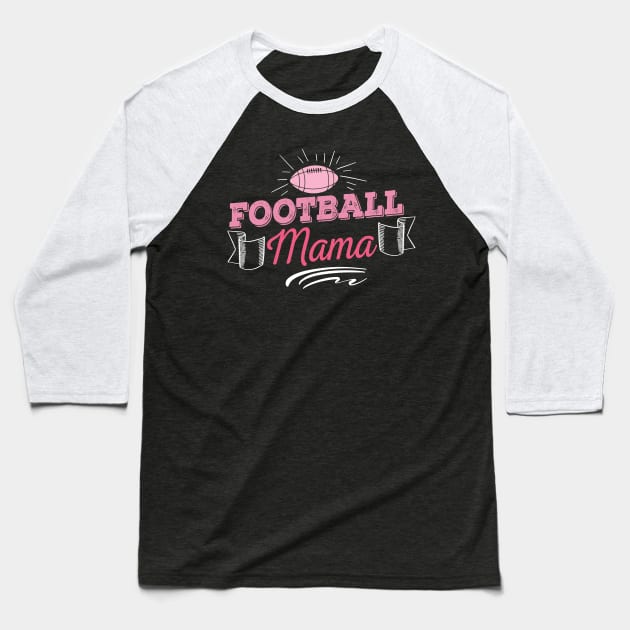 Football Mom Gift Funny Women Baseball T-Shirt by lateefo